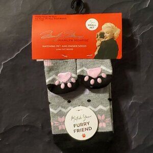 NEW Marilyn Monroe Matching Pet & Owner Socks Low Cut For Small Pet